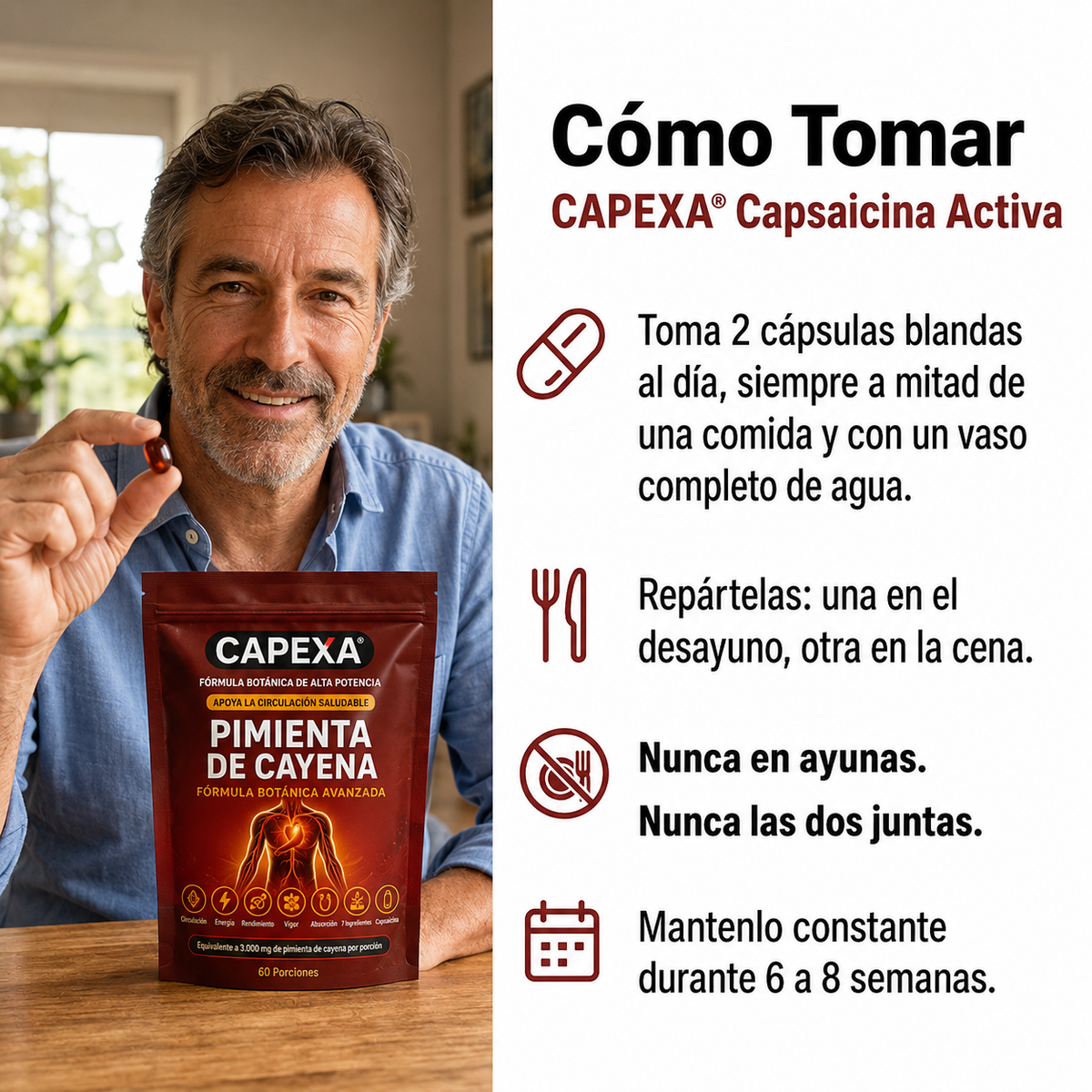 Capsulas Capsaicina