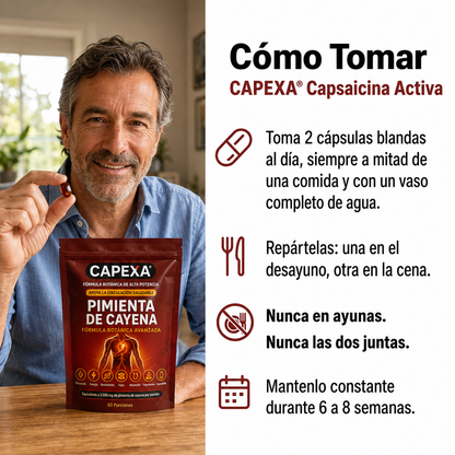 Capsulas Capsaicina
